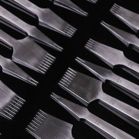 Pricking irons for stitching