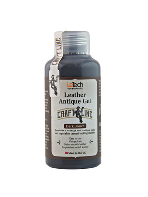 Антик гель LeTech Antique Gel (тёмно-коричневый, 100мл)