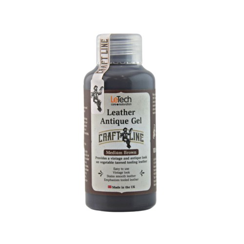 LeTech Antique Gel (Medium Brown, 100ml)