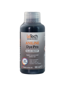 Краска LeTech Aniline Dye (чёрно-коричневый, 100мл)