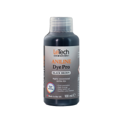 LeTech Leather Aniline Dye (Black Brown, 100ml)