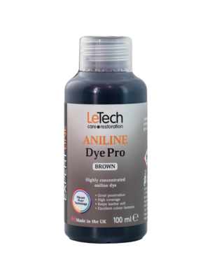Краска LeTech Aniline Dye (коричневый, 100мл)