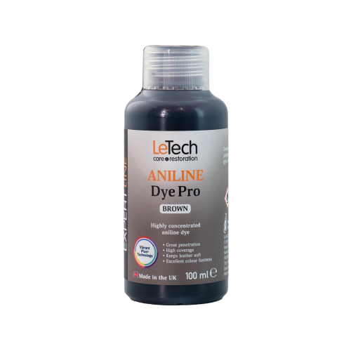 LeTech Leather Aniline Dye (Brown, 100ml)