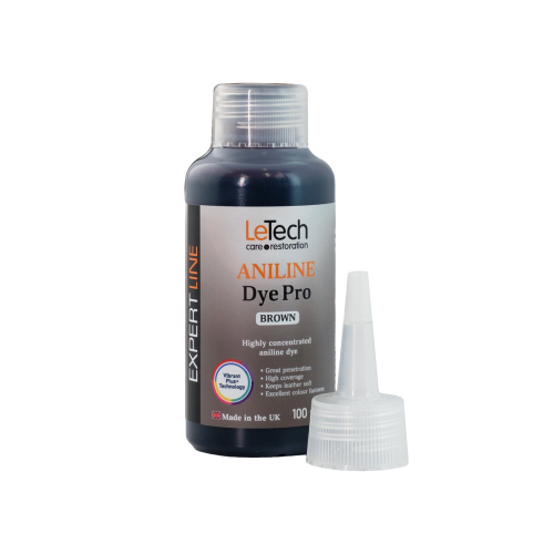 LeTech Leather Aniline Dye (Brown, 100ml)