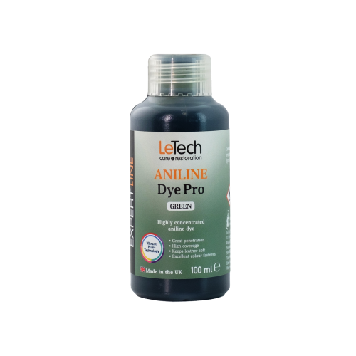 LeTech Leather Aniline Dye (Green, 100ml)