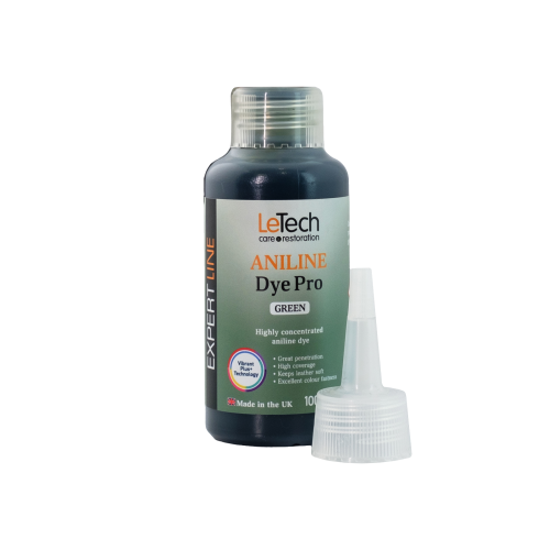 LeTech Leather Aniline Dye (Green, 100ml)