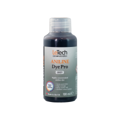 LeTech Leather Aniline Dye (Grey, 100ml)