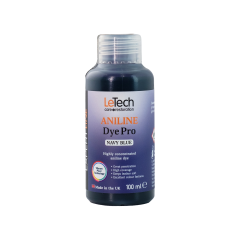 LeTech Leather Aniline Dye (Navy Blue, 100ml)