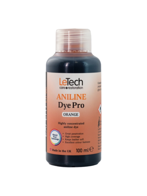 Краска LeTech Aniline Dye (оранжевый, 100мл)