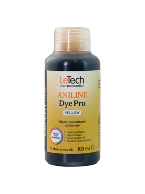 Краска LeTech Aniline Dye (жёлтый, 100мл)