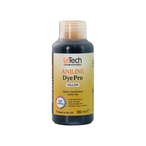 LeTech Leather Aniline Dye (Yellow, 100ml)