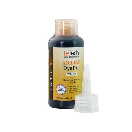 LeTech Leather Aniline Dye (Yellow, 100ml)