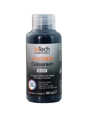 Краска LeTech Leather Colourant (чёрный, 100мл)