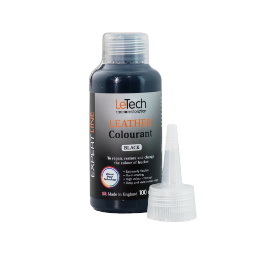 LeTech Leather Leather Colourant (Black, 100ml)