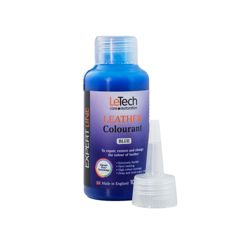 LeTech Leather Leather Colourant (Blue, 100ml)