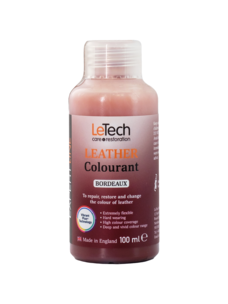 Краска LeTech Leather Colourant (бордовый, 100мл)