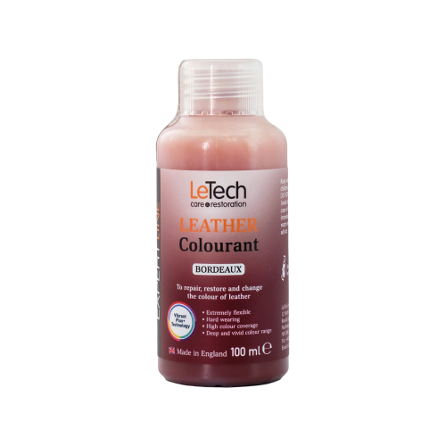 LeTech Leather Leather Colourant (Bordeaux, 100ml)