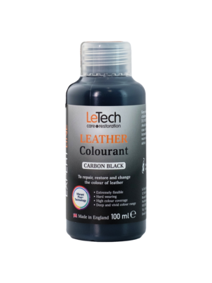 Краска LeTech Leather Colourant (чёрный карбон, 100мл)