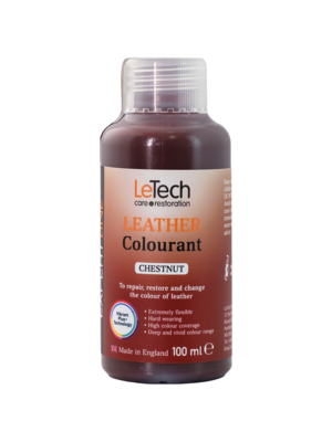 Краска LeTech Leather Colourant (каштановый, 100мл)