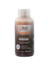 Краска LeTech Leather Colourant (тёмно-коричневый, 100мл)