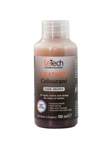 Краска LeTech Leather Colourant (тёмно-коричневый, 100мл)