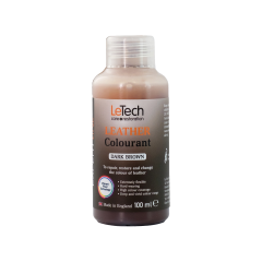 LeTech Leather Leather Colourant (Dark Brown, 100ml)