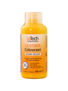 Краска LeTech Leather Colourant (жёлто-золотистый, 100мл)