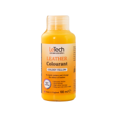 LeTech Leather Leather Colourant (Golden Yellow, 100ml)