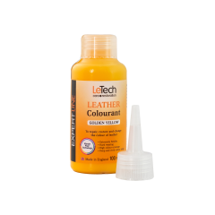 LeTech Leather Leather Colourant (Golden Yellow, 100ml)