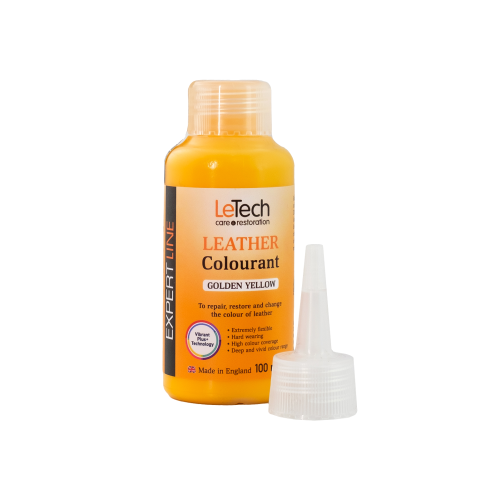 LeTech Leather Leather Colourant (Golden Yellow, 100ml)