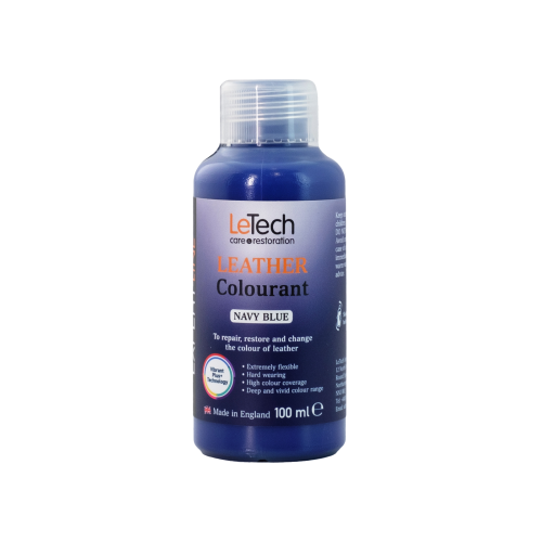 LeTech Leather Leather Colourant (Navy Blue, 100ml)