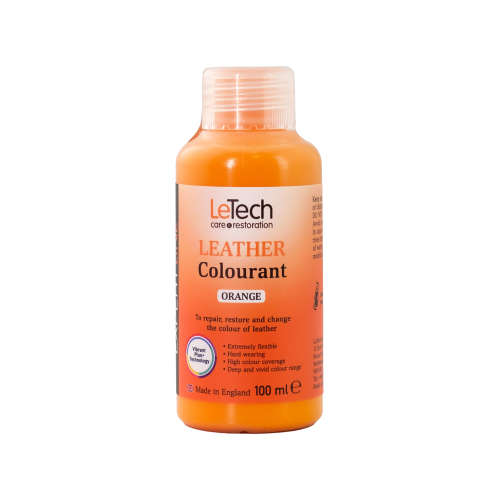 LeTech Leather Leather Colourant (Orange, 100ml)