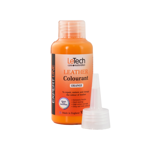 LeTech Leather Leather Colourant (Orange, 100ml)