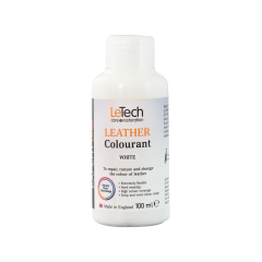 LeTech Leather Leather Colourant (White, 100ml)