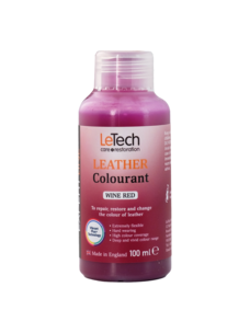 Краска LeTech Leather Colourant (красное вино, 100мл)