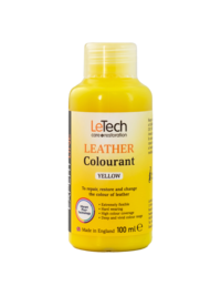 Краска LeTech Leather Colourant (жёлтый, 100мл)