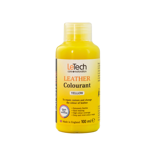 LeTech Leather Leather Colourant (Yellow, 100ml)
