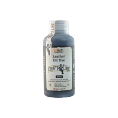 LeTech Leather Oil Dye (Black, 100ml)