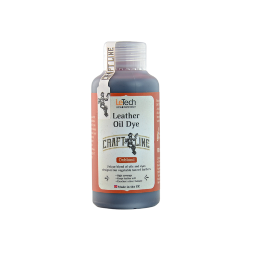 LeTech Leather Oil Dye (Oxblood, 100ml)