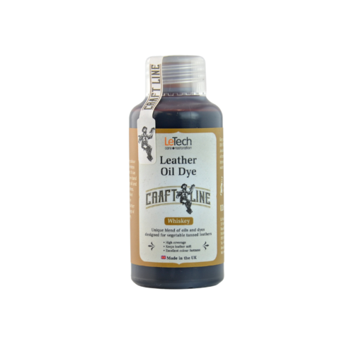 LeTech Leather Oil Dye (Whiskey, 100ml)
