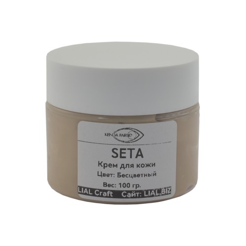 Leather cream Seta (Neutral, 100gr)