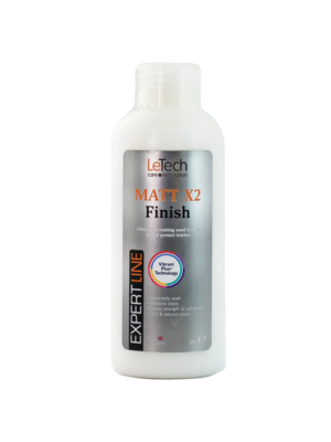 Лак для кожи LeTech Matt X2 Finish (гиперматовый, 100мл)