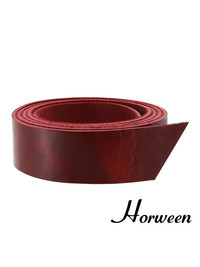Ременная заготовка Horween Cavalier 38мм (т.красный)