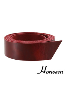 Ременная заготовка Horween Cavalier 38мм (т.красный)