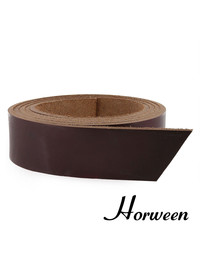 Ременная заготовка Horween Chromexcel 38мм (бургунди)