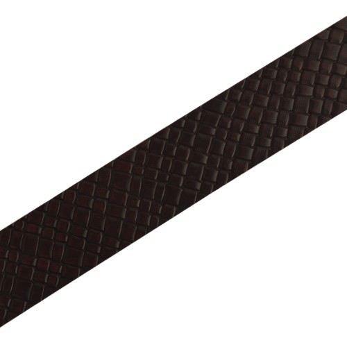 Belt blank Treccia Marrone 35mm (Dark Brown)