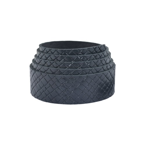 Belt blank Treccia Nero 35mm (Black)