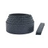 Belt blank Treccia Nero 35mm (Black)