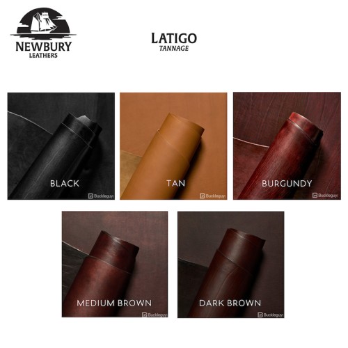 Belt blank Newbury Latigo 38mm (Dark Brown)
