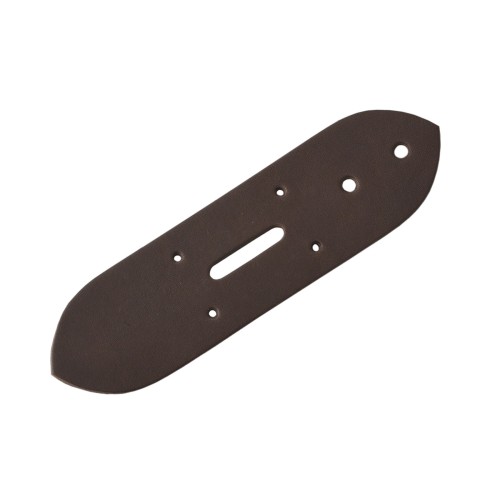 Billet BBC-3 for buckle 40mm (Dark Brown, Short)